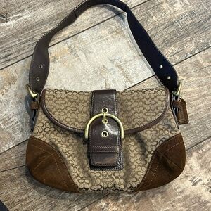 Signature Coach Handbag Clutch Purse